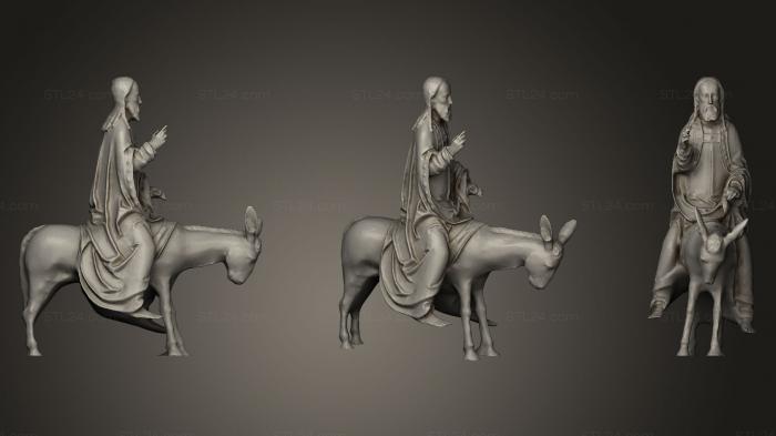 Miscellaneous figurines and statues (Palmesel, STKR_0345) 3D models for cnc